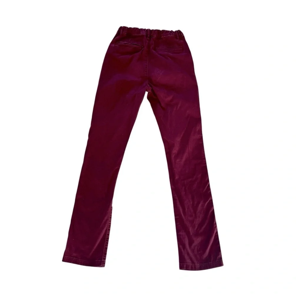 The Children’s Place Boys Uniform Stretch Skinny Chino Pants Burgundy Slim 16